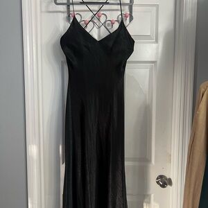 Cotton Candy Black Strapless Dress size M